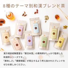 Han Tea Light Set of 3 Bags (3 Types x 12 Packs), Total of 36 Tea Bags, Yakuhondou Health Tea