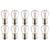 CEC Industries #7506LL Long Life Bulbs, 12 V, 21 W, BA15s Base, S-8 shape (Box of 10)
