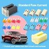 GLOXTED Micro Fuse Kit Replacement for Dodge for Ram Trucks