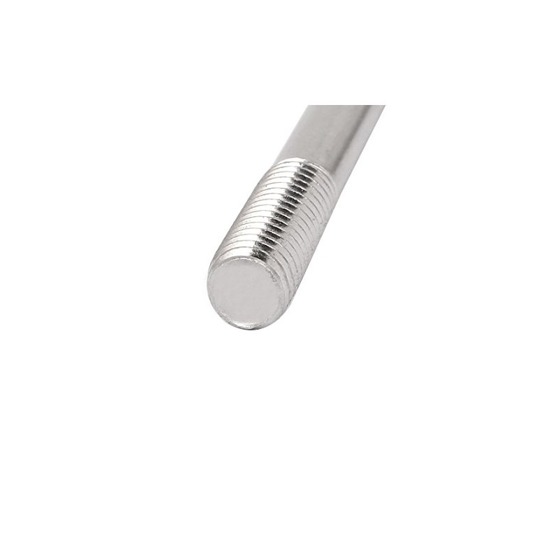 sourcing map Pack of 10 Double End Threaded Bolts Screw