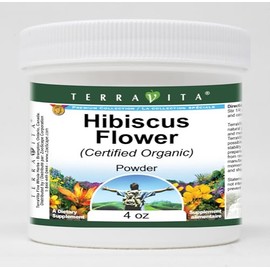 Hibiscus Flower (Certified Organic) Powder (4 oz, ZIN: 517710) - 2 Pack
