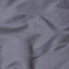 HOMESCAPES Linen cushion cover, dark grey, 40 x 80 cm,