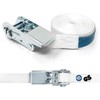 Plemont Lashing Strap with Ratchet [6 m] for Safe Stacking