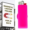 Magnetic Lighter Holder Case Sleeve for BIC Lighters | Strong