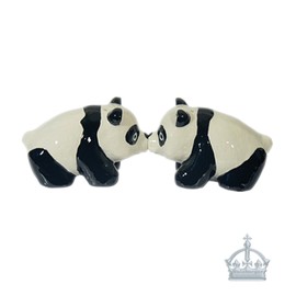 Salt and Pepper Shaker Set Panda Bear Figurine