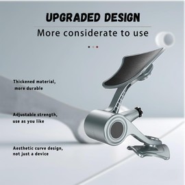 ULAKLU Upgrade Thigh Master Thigh Exerciser,Adjustable Inner Thigh Exercise Equipment-Multiple Scenes Portable Workout Equipment (Grey)