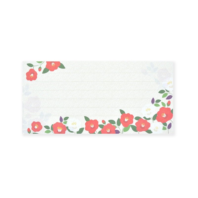 Frontia Single Brush Notebook, Winter Pattern, Camellia, Camellia, MP-525 (A-2),