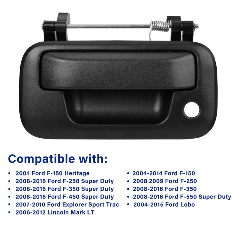 Lcyolada Tailgate Handle Latch Compatible with 2004-2016 Ford F150 F250