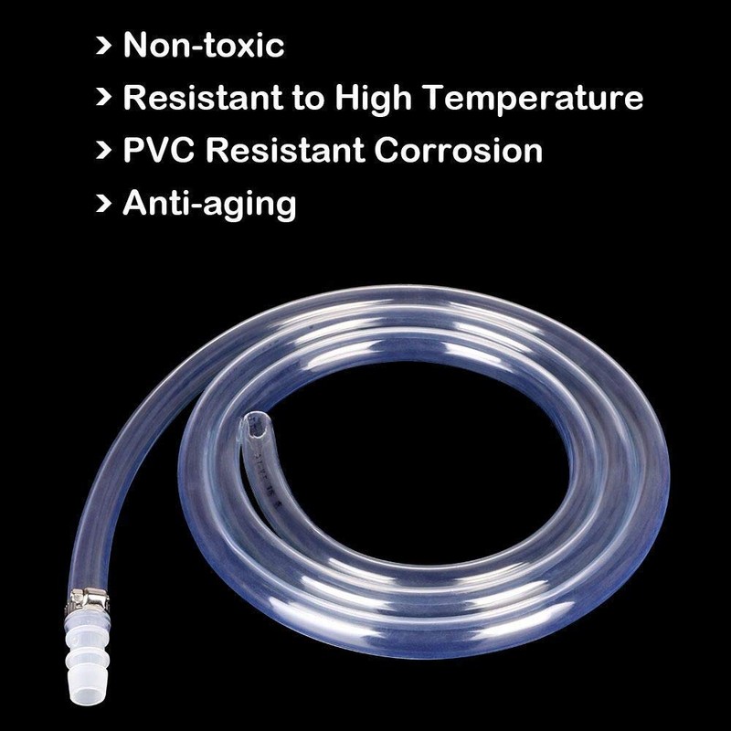 flintronic 5M PVC Hose, Pump Hose, Transparent Universal Hose with