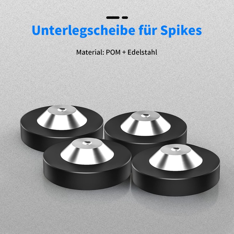 Tertullus Pack of 4 Washers for Spikes 39 mm x