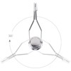 Sensei Pack of 4 Neodymium Magnets with Rotating Hook Diameter