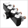 Adjustable Garden Hose Splitter 4 Way Sockets