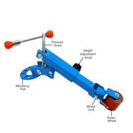 BLACKHORSE-RACING BLACKHORSE-RACING Fender Roller Tool Lip Rolling Reforming Extending Tools Auto Body Light Truck Lip Wheel Arch Roller Flaring Former Heavy Duty for Automobile Maintenance Blue