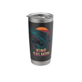 King Salmon Retro Stainless Steel Insulated Tumbler