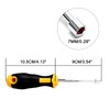Piutouyar 7mm Socket Wrench Screwdriver, Hex Nut Driver, Steel Cushion