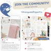 Ottergami The Essential Bullet Dotted Journal Kit, (Blue), Hardcover Dotted