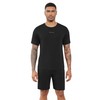 WiWi Mens Summer Track Suits 2 Piece Short Sleeve Top