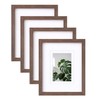 Egofine 8x10 Picture Frames Made of Solid Wood with Plexiglass,
