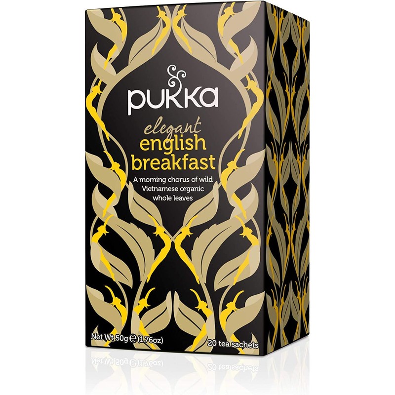 Pukka Elegant English Breakfast Tea, 20 Sachets