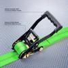 Trekassy Car Tie Down Straps for Trailers with Stake Pocket