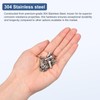 DTGN 60Pcs M5-0.8 x 30mm Flat Head Hex Socket Cap