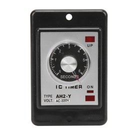 AH2‑Y 6S Time Controller Compact 8 Feet Pointer Type Timer for Automation Equipment Electromechanical Cabinets220V AC