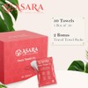 Asara XL Disposable Facial Wipes for Sensitive Skin