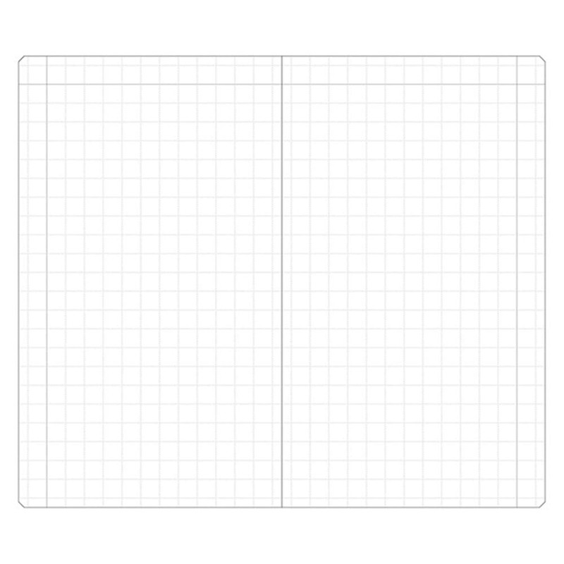 EDiT Marks Small Square Notebook, B7 Modified with Notebook Paper