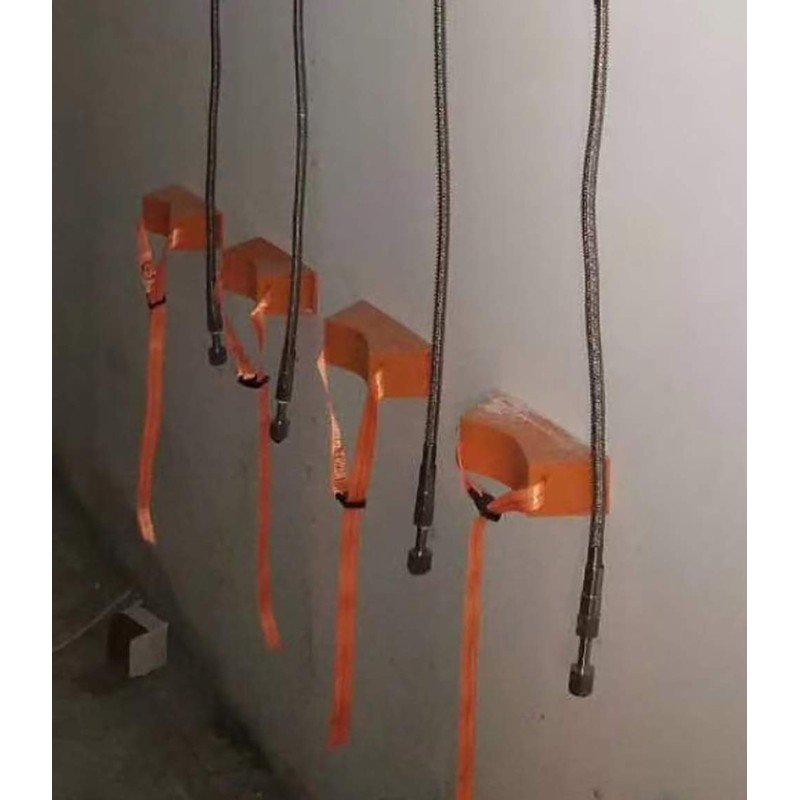 Wall-Mounted Bracket Single Wall Bracket for Compressed Gas Cylinders Holder