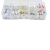 Colorful Teeth Polishing Heads Set, 100 Pieces, Mixed Colours, Compatible