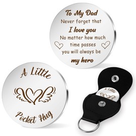 Dad Valentines Gifts for Dad Pocket Hug Dad Gifts Daddy Gifts for Dad Valentines for Present Gifts for Dads Gift for Dad Gifts from Daughter Daddy Valentines Day Gifts Dad Birthday Gifts Family Gifts