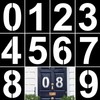 Sporgo 30 cm di grandi numeri: 10 stencil a combinazione