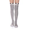 Wander G Womens Over Knee High Fuzzy Socks Cute Cartoon