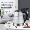 Electric Kettle, Glass Electric Tea Kettle, Hot Water Kettle with