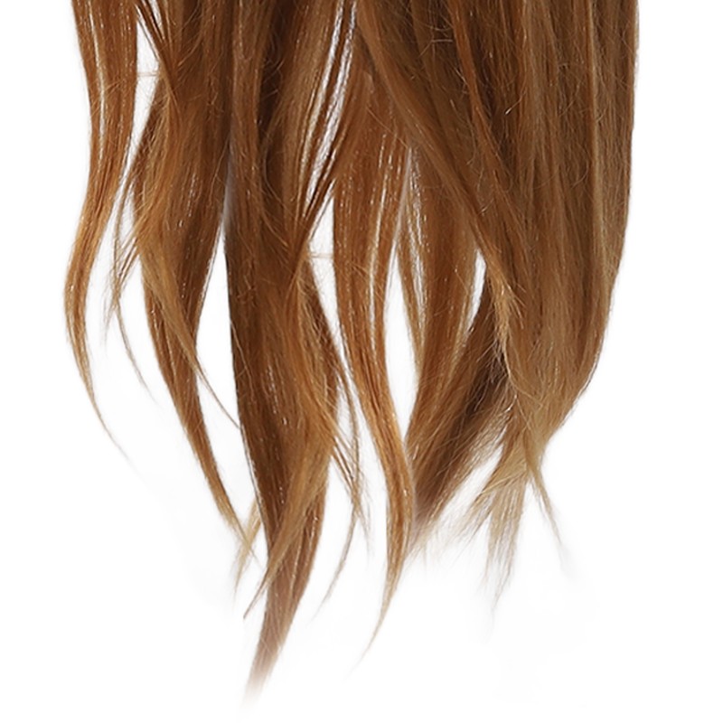 Hairdressing Mannequin Head 85 Percent Real Hair Flexible Multipurpose Hair