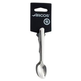 Arcos Series Toscana-Mocca Set (6 Spoons) -monoblock of one Piece Stainless Steel 18/10 and 115 mm (4.53 Inches) Silver Colour, 18/8