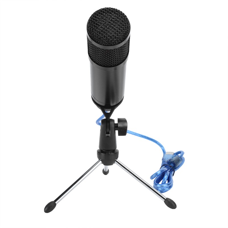 Professional Capacitance USB Microphone Recording Mini Portable MIC Set Plug