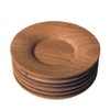 Landscape Dot Comb Wood 4.3 inches (110 mm) Tea Cup