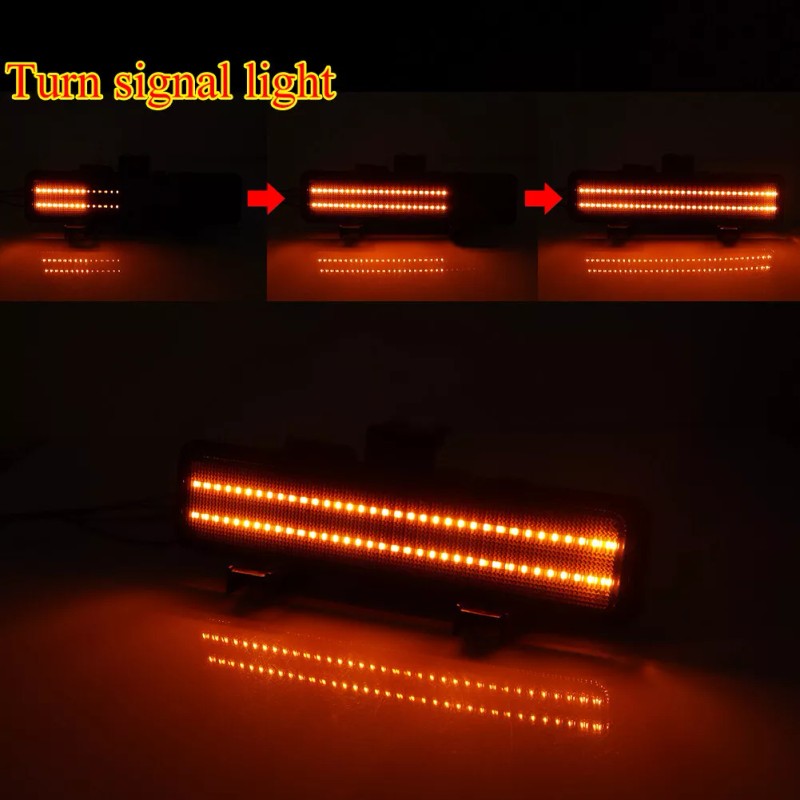 MODIPIM Smoke Switchback LED Front Paking Signal Lamp FOR 83-94
