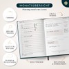 LEBENSKOMPASS Book Club - The Reading Diary & Book Journal