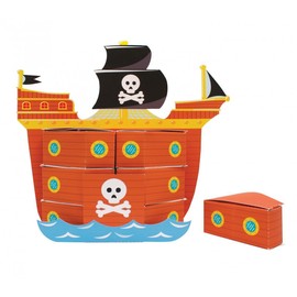 Creative Converting Pirate Ship Favor Box Centerpiece