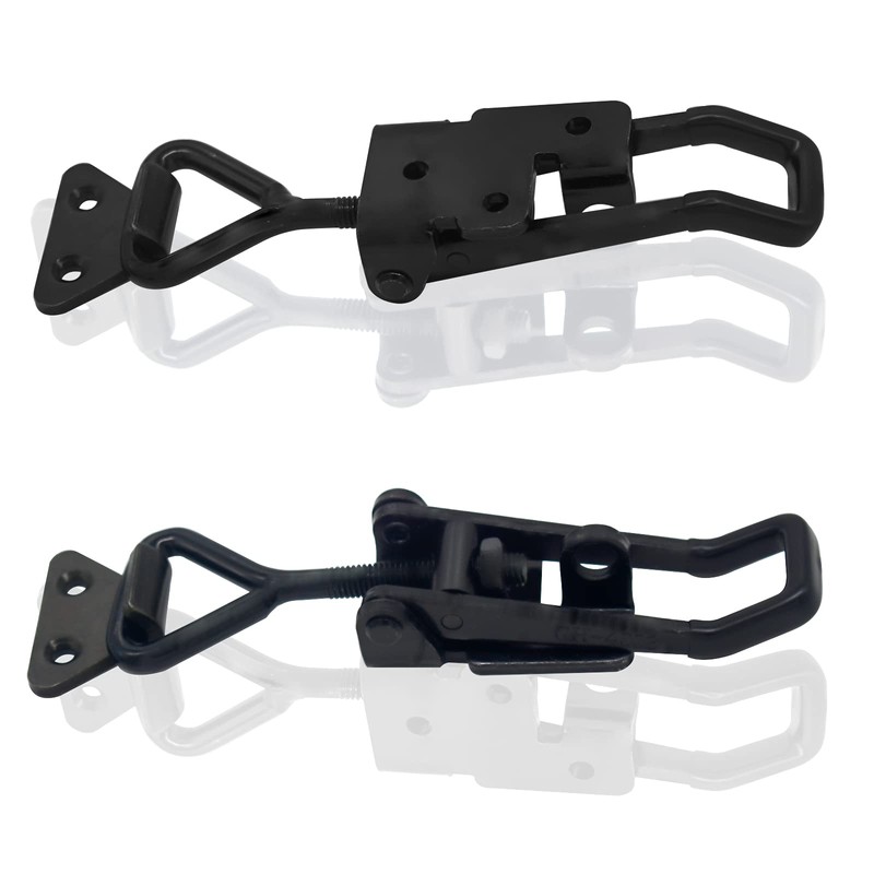 4Pack Heavy Duty Toggle Latch Clamp, 1320lbs 4003 Latch-Style Toggle Clamp with Lock Hook,