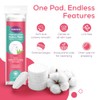 Evereve Multipurpose Cotton Pads, 200 Pcs, 100% Cotton, With Aloe