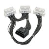 Kiramec OB-23W OBD2 Harness, 3 Branches Type, With Lock