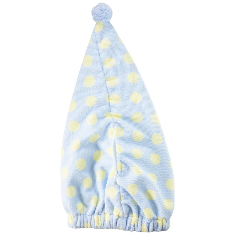 Marushin 0135028300 Cap Towel, Sun Heart, Large Polka Dot, Summer