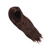 Brown Wig Fashionable Heat Resistant Soft Long Straight Layered Synthetic