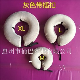 Factory Direct Supply Inflatable Pet Swimming Ring for Dogs and Cats Dog LF374 Gray + 27*27cm 5ea