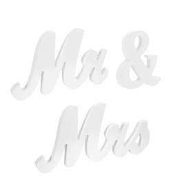 Mr & Mrs Wedding Decoration, Wedding Table Decoration, Just Married Decoration, Wedding Decoration, Table Decoration for Parties, Wedding Receptions and Photography Props