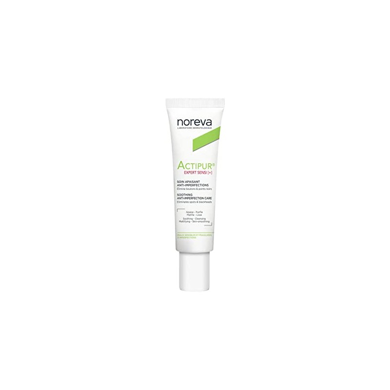 Noreva Actipur Expert Sensi+ Soothing Treatment for Impurities, 30 ml