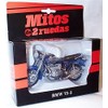welly dark blue B.M.W 75-5 bike 1:18 scale diecast model